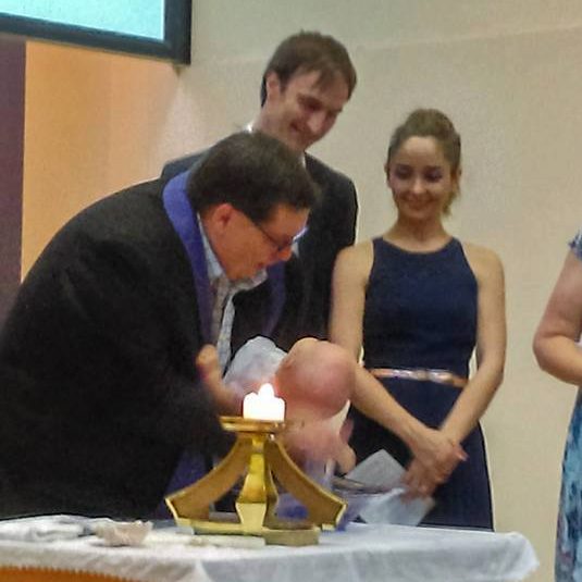 Charlie baptism