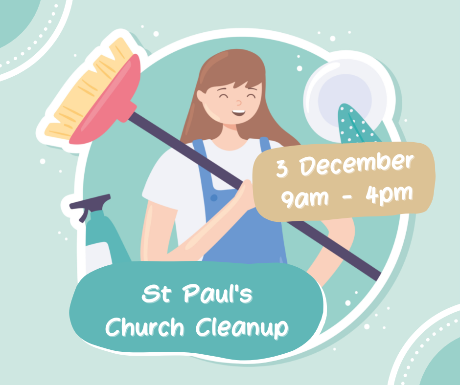 Church Cleanup Day Graphic
